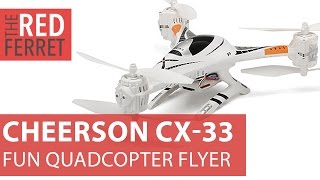 Still from Cheerson CX-33 Drone - Fun, 25 mins flight time, 720 video