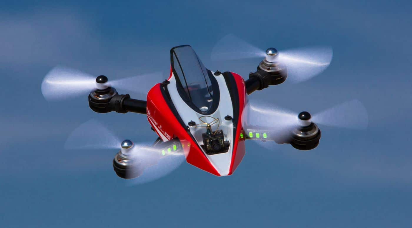 Still from RC BLADE MACH 25 FPV RACER AND DRONE DISPLAY HORIZON HOBBY AT MODEL ENGINEERING EXHIBITION
