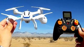 Still from Skytech M72 Camera Drone Flight Test Review