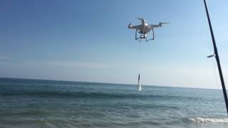 Still from Drone Fishing Gone Wrong