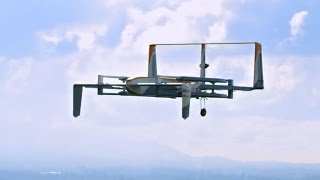 Still from Amazon makes its first drone delivery